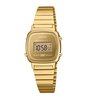 Horloge CASIO CASIO COLLECTION RETRO Unisex LA670WEGS-9AEF Digitaal Behuizing Mineraal Geel Armband Roestvrij staal Staal / geel goud