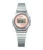 Montre CASIO CASIO COLLECTION RETRO Femme LA700WE-4AEF Digital Cadran Acrylique Rose Bracelet Acier inoxydable Argenté Boucle ardillon