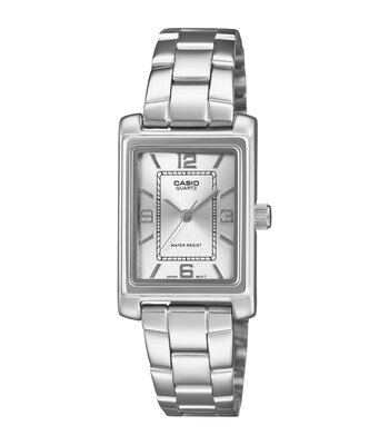Montre CASIO CASIO COLLECTION Femme LTP-1234PDD-7AEF Analogique Cadran Minéral Gris Bracelet Acier inoxydable Acier