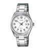 Montre CASIO CASIO COLLECTION Unisexe LTP-1302PD-7BVEG Analogue Cadran MINERAL Blanc Bracelet Acier inoxydable Acier BOUCLE DEPLOYANTE Etanchéité 5BAR