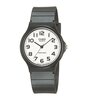 Montre CASIO CASIO COLLECTION Unisexe MQ-24-7B2LEG Analogue Cadran Acrylique Blanc Bracelet RESINE Noir Boucle ardillon