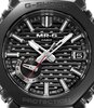 Horloge CASIO G-SHOCK Heren MRG-B2100B-1ADR Analoog Behuizing Saffier Zwart Bracelette Titanium Zwart Etanchéiteiten 20BAR