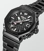 Horloge CASIO G-SHOCK Heren MRG-B2100B-1ADR Analoog Behuizing Saffier Zwart Bracelette Titanium Zwart Etanchéiteiten 20BAR