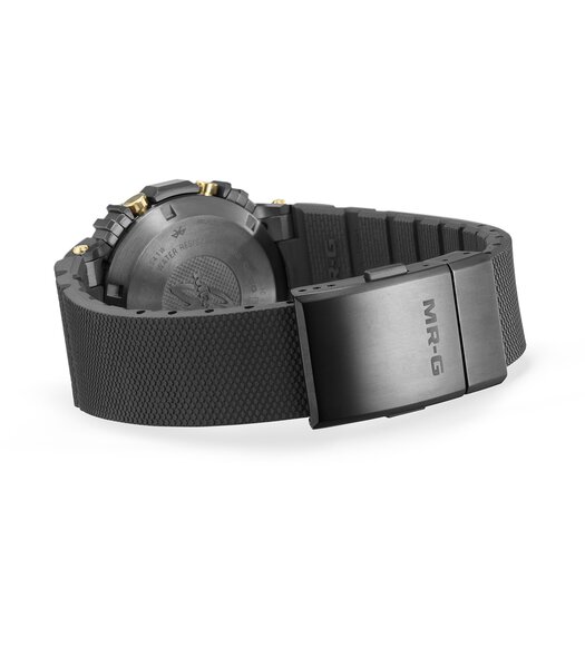 Horloge CASIO G-SHOCK Heren MRG-B5000R-1DR Digitaal Behuizing Acryl Bracelette Hars Zwart Boucle ardillon