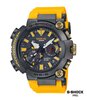 Horloge CASIO G-SHOCK Heren MRG-BF1000E-1A9DR Analoog Behuizing Saffier Goud Bracelette Hars Zwart Boucle déployante Etanchéiteiten 20BAR
