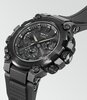 Horloge CASIO G-SHOCK Heren MTG-B3000B-1AER Analoog Behuizing Saffier Zwart Bracelette Hars Zwart Boucle déployante Etanchéiteiten 20BAR