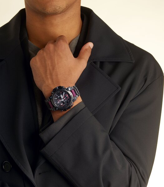 Montre CASIO G-SHOCK Homme MTG-B3000BD-1AER Analogue Cadran Saphir Noir Bracelet Acier inoxydable Noir Boucle déployante Etanchéité 20BAR
