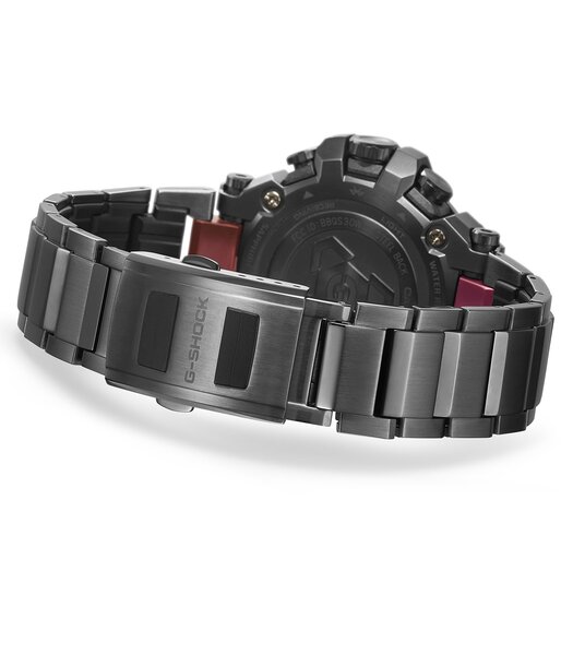 Montre CASIO G-SHOCK Homme MTG-B3000BD-1AER Analogue Cadran Saphir Noir Bracelet Acier inoxydable Noir Boucle déployante Etanchéité 20BAR