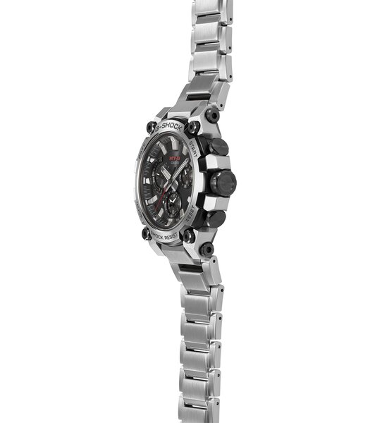 Montre CASIO G-SHOCK Homme MTG-B3000D-1AER Analogique Cadran Saphir Noir Bracelet Acier inoxydable Acier Boucle déployante Etanchéité 10 BAR