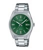 Montre CASIO CASIO COLLECTION Homme MTP-1302PD-3AVEF Analogue Cadran MINERAL Vert Bracelet Acier inoxydable Argenté Boucle déployante Etanchéité 5BAR