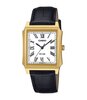 Horloge CASIO CASIO COLLECTION Heren MTP-B190GL-7BVEF Analoog Behuizing MINERAAL Zilverkleurig Bracelette Leer Bruin Etanchéiteiten 5BAR