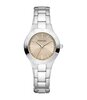 Montre PONTIAC AURIGA Femme P10101 Analogue Cadran Saphir Brun Bracelet Acier Gris BOUCLE DEPLOYANTE Etanchéité 5ATM