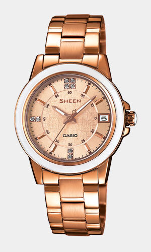 Horloge CASIO SHEEN Heren SHE-4512PG-9AUER