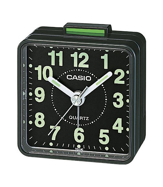 Montre CASIO WAKE UP TIMER TQ-140-1EF Analogue Cadran Acrylique Noir Bracelet Plastique Noir