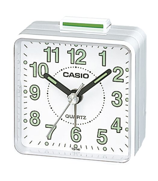 Montre CASIO WAKE UP TIMER TQ-140-7EF Analogique Cadran Acrylique Blanc