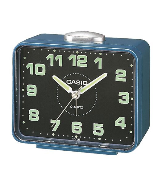 Montre CASIO WAKE UP TIMER TQ-218-2EF Analogique Cadran Acrylique Noir