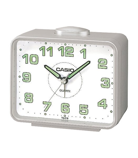 Montre CASIO WAKE UP TIMER TQ-218-8EF Analogique Cadran Acrylique Blanc