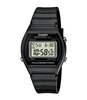 Horloge CASIO CASIO COLLECTION Unisex W-202-1AVEF Digitaal Behuizing Acryl Zwart Armband HARS Zwart Gespíndel Waterdichtheid 5BAR