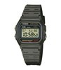 Horloge CASIO CASIO COLLECTION Unisex W-59-1VQES Digitaal Behuizing Acryl Zwart Bracelette HARS Zwart Boucle ardillon Etanchéiteiten 5BAR