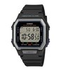 Horloge CASIO CASIO COLLECTION Unisex W-738H-1AVEF Digitaal Behuizing Hars Zwart Bracelette Hars Zwart Etanchéiteiten 10 ATM