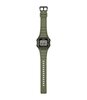 Horloge CASIO CASIO COLLECTION Unisex W-738H-3AVEF Digitaal Behuizing Hars Zwart Armband Hars Khaki Waterdichtheid 10 ATM