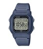 Horloge CASIO CASIO COLLECTION Unisex W-800H-2AVES Digitaal Behuizing Acryl Zwart Bracelette Hars Blauw Boucle déployante Etanchéiteiten 10BAR