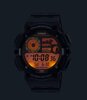 Horloge CASIO CASIO COLLECTION Heren WS-1500H-1AVEF Digitaal Behuizing Acryl Zwart Bracelette Hars Zwart Boucle déployante Etanchéiteiten 10BAR